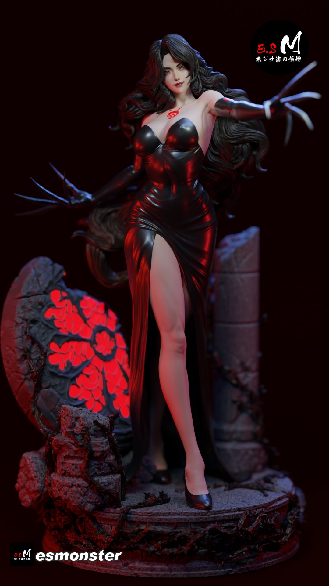 Sadistic Beauty Adult Pinup 3D ABS Resin Model