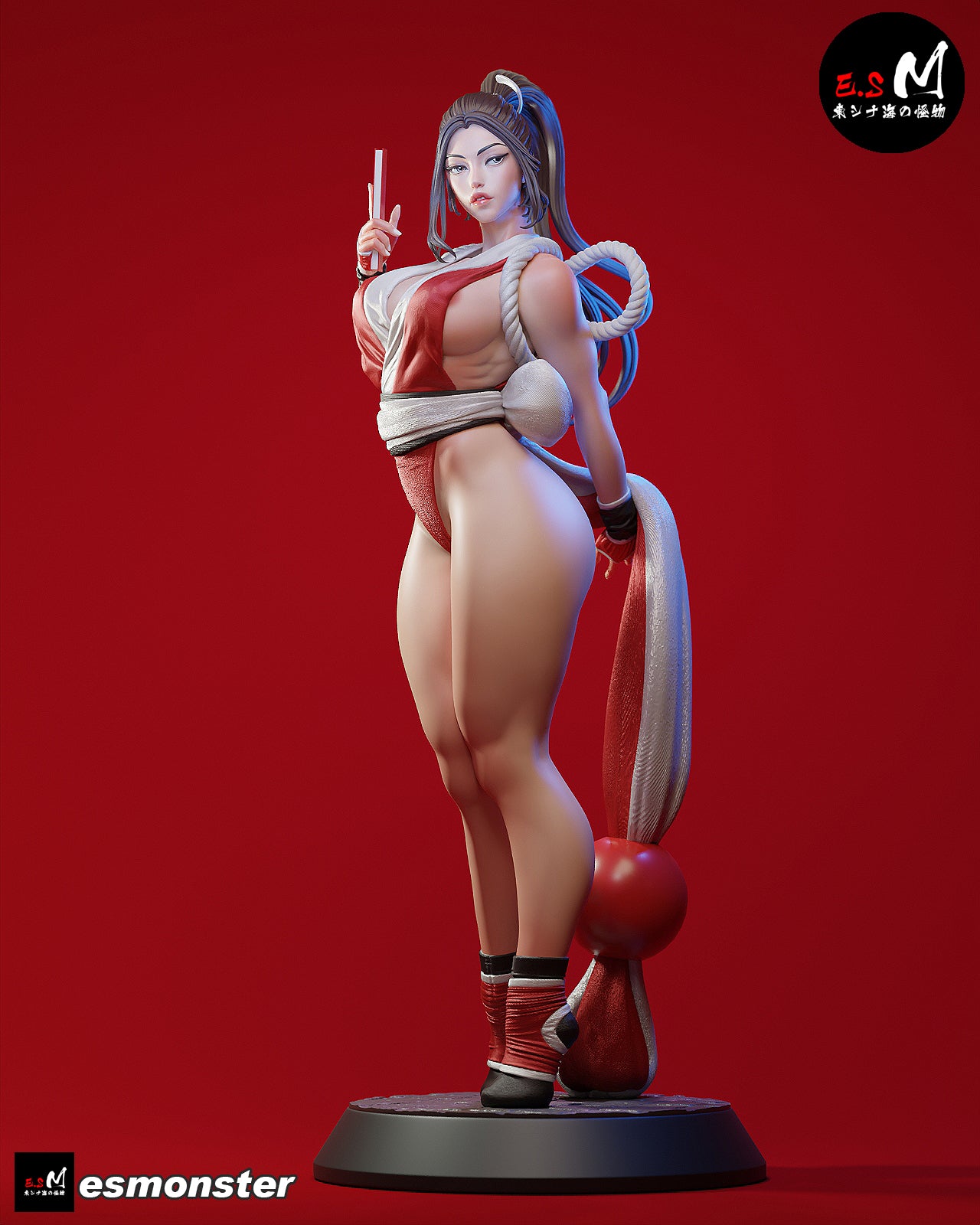 Ring Fighter Pinup 3D Resin Model