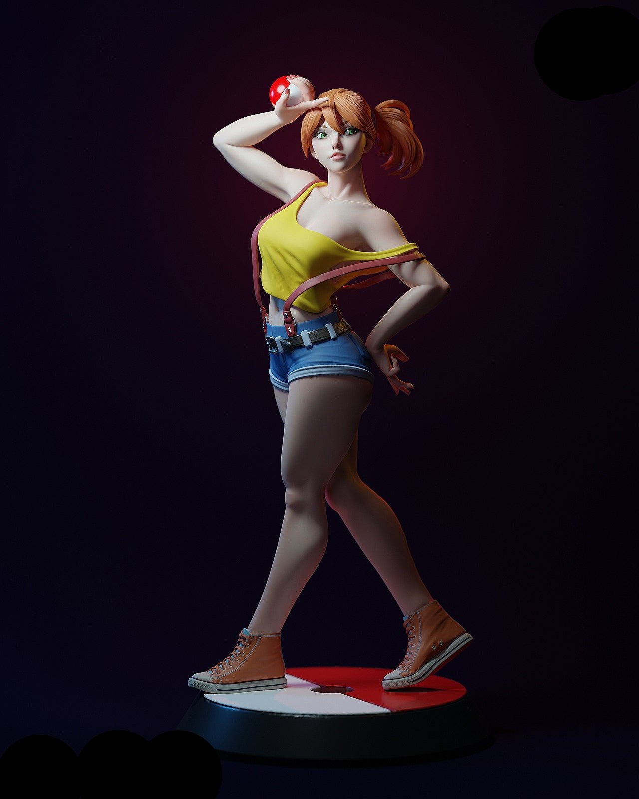 Aspiring Trainer Adult Pinup 3D Resin Model