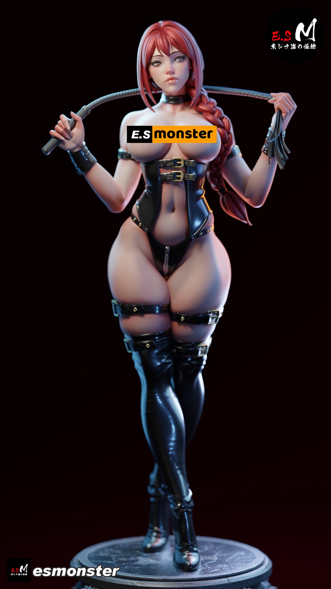 Devil Hunter Adult Pinup 3D Resin Model