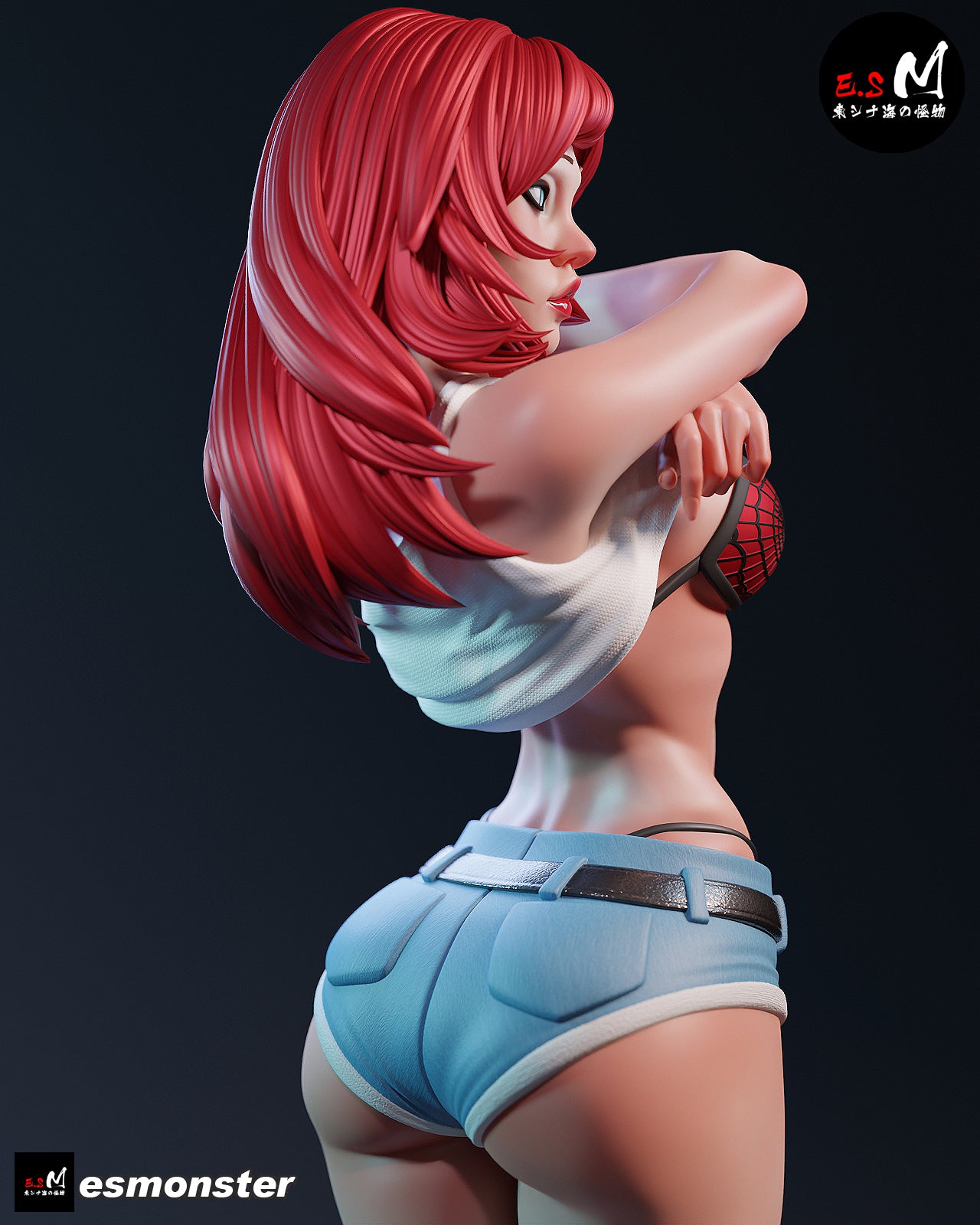 Aspiring Actress Adult Pinup 3D Resin Model