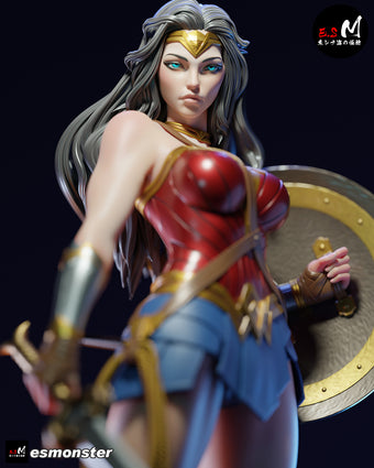 Amazonian Hero Adult Pinup 3D Resin Model