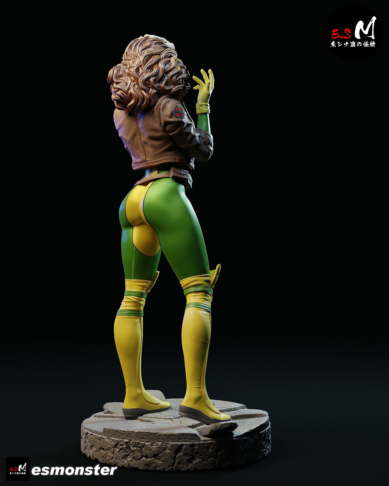 Southern Hero Pinup 3D Resin Model