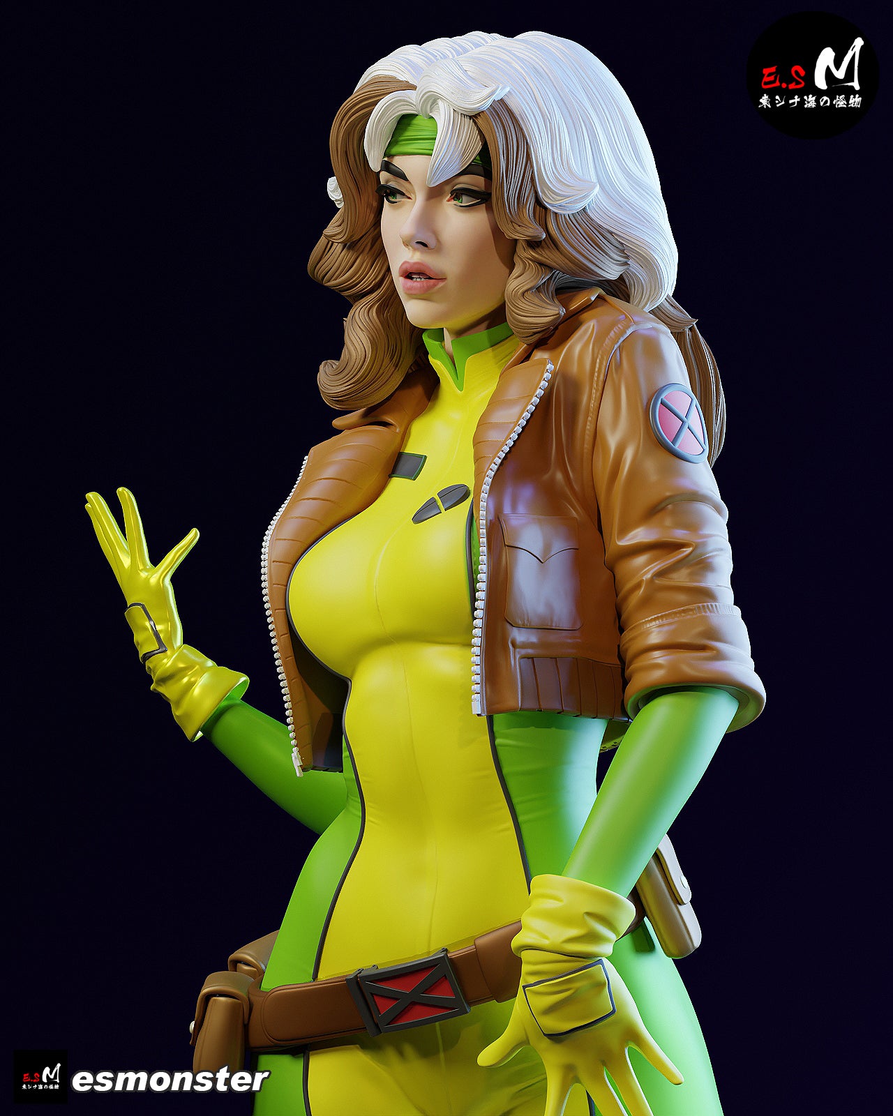 Mischievous Hero Adult Pinup 3D Resin Model