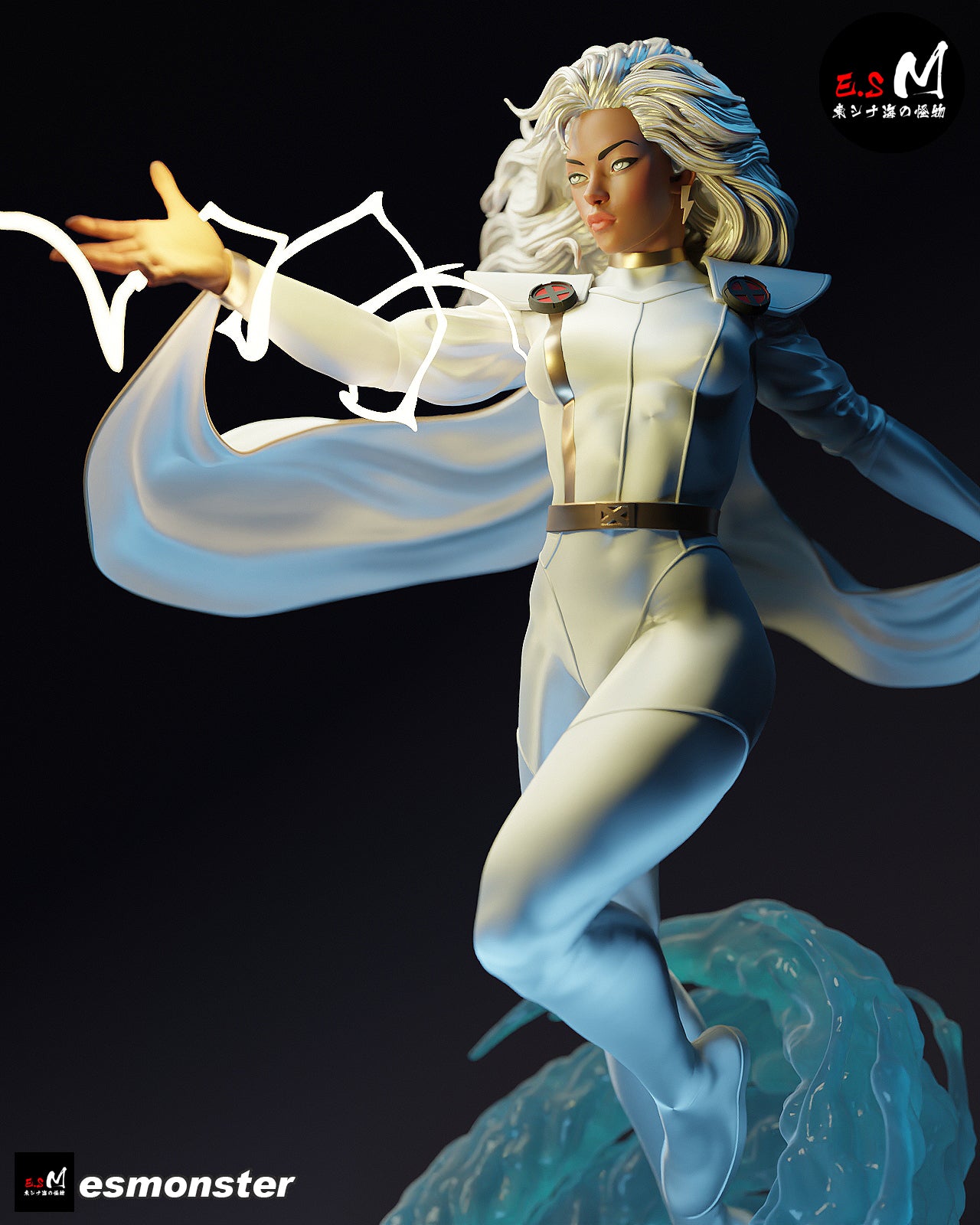 Weather Witch Pinup 3D Resin Model