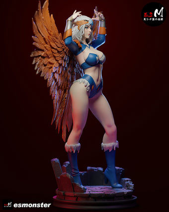 Sorceress Adult Pinup 3D Resin Model
