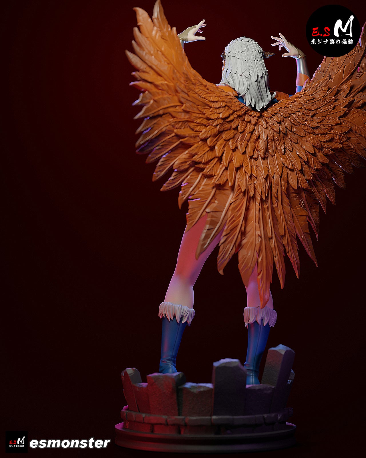 Sorceress Adult Pinup 3D Resin Model