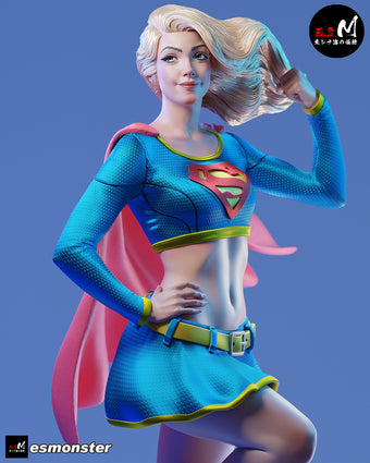 Alien Hero Adult Pinup 3D Resin Model