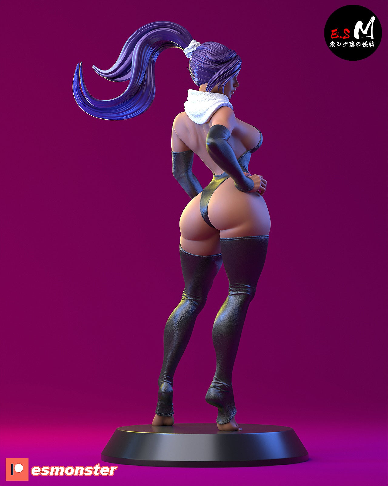 Former Commander Pinup 3D Resin Model