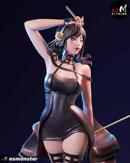 Clerk Assassin Adult Pinup 3D ABS Resin Model