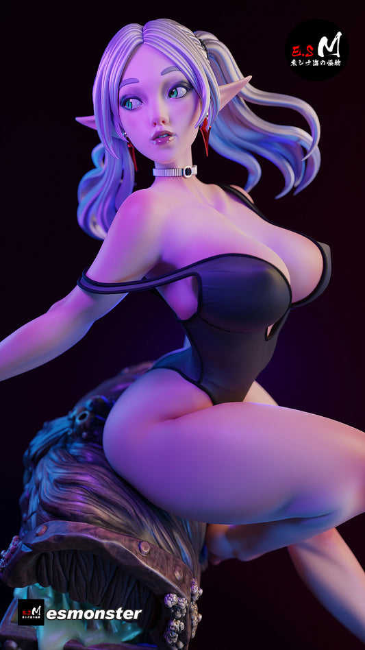 Elvish Mage Adult Pinup 3D ABS Resin Model