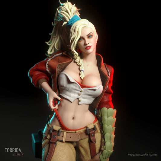 Smithy Pinup Adult 3D Resin Figurine Model Kit