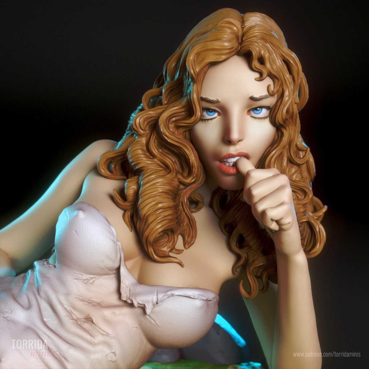 Gullivera Pinup Adult 3D ABS Resin Figurine Model Kit