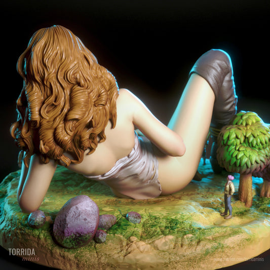 Gullivera Pinup Adult 3D ABS Resin Figurine Model Kit