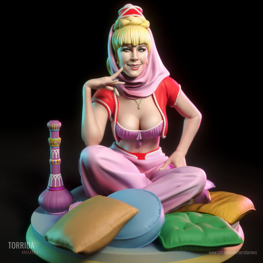 Classic Gennie Adult 3D Resin Figurine Model Kit