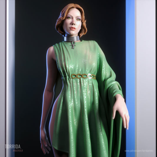 Runner Pinup Adult 3D Resin Figurine Model Kit