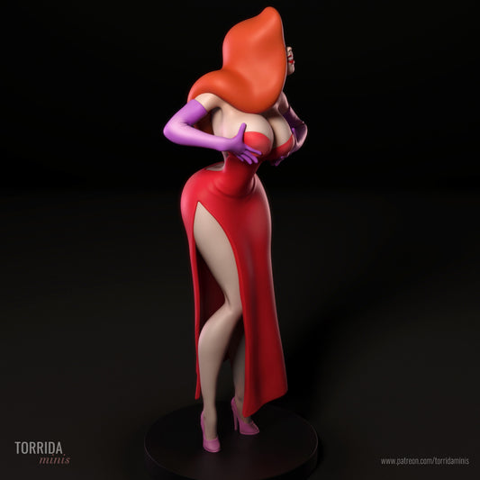 Cartoon Icon Adult Pinup 3d Resin Model Kit