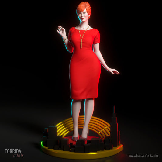 Junior Partner Pinup Adult 3D Resin Figurine Model Kit