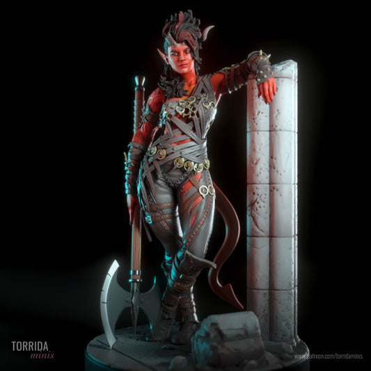 Devil Warrior Adult 3D Resin Figurine Model Kit