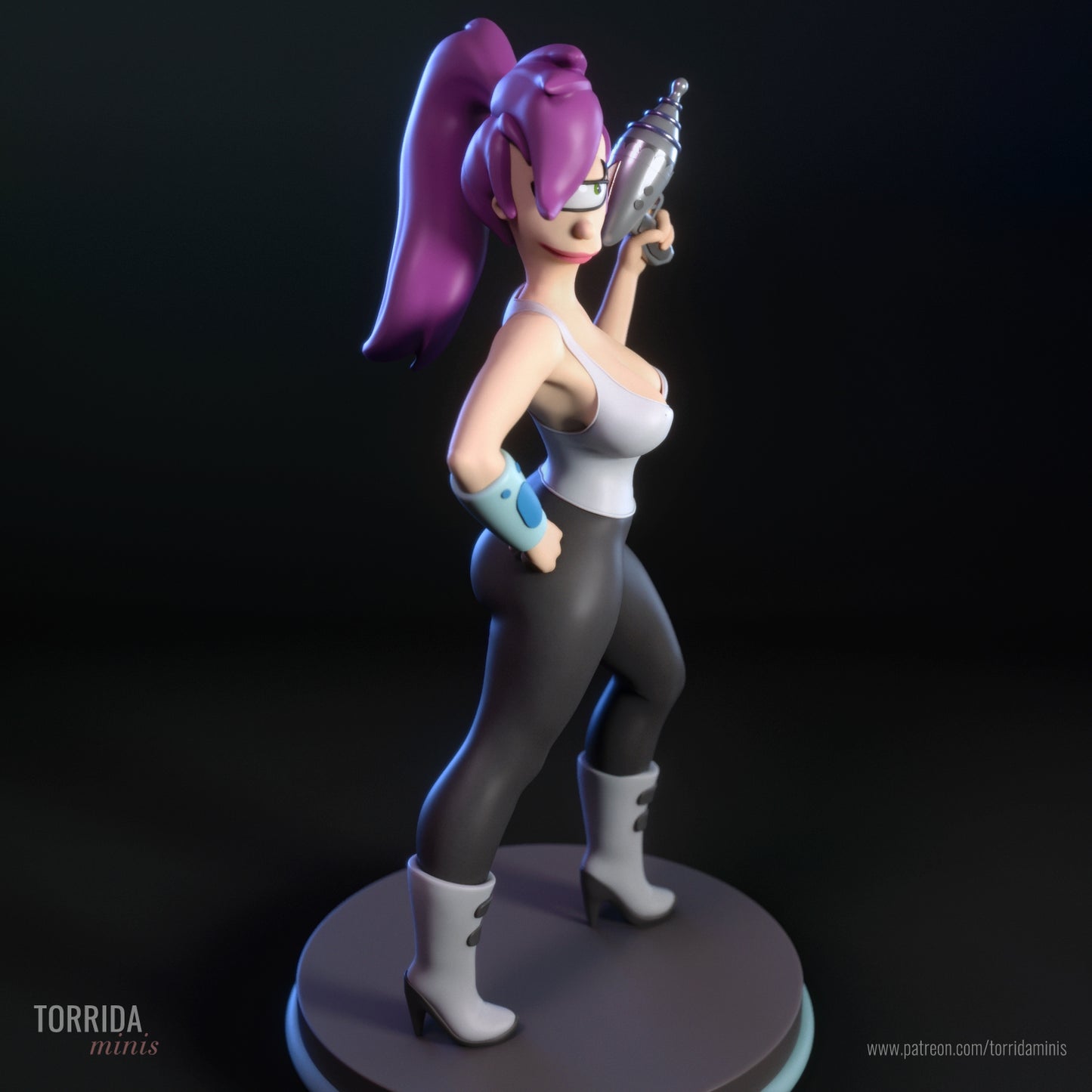 Delivery Captain Pinup Adult 3D Resin Figurine Model Kit