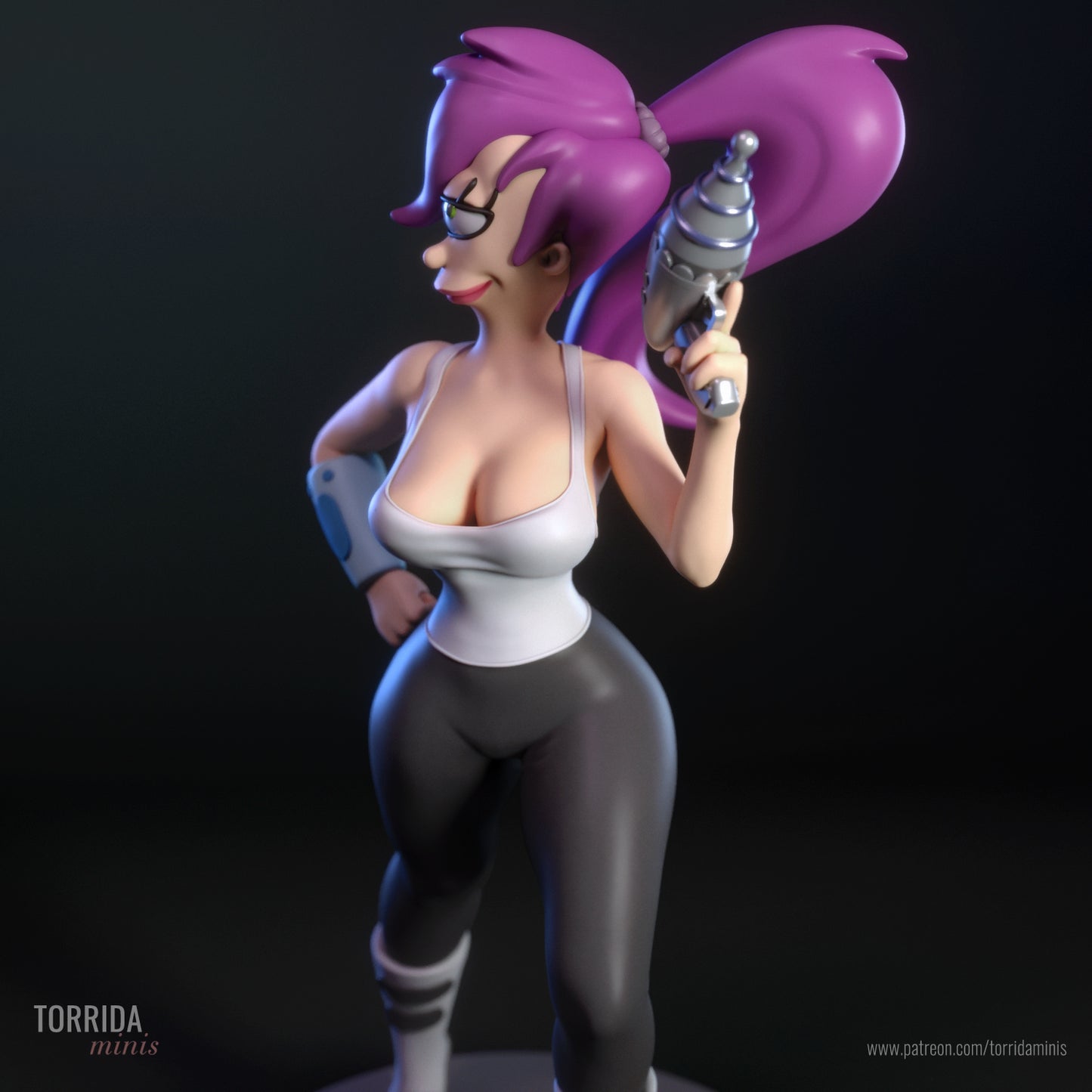 Delivery Captain Pinup Adult 3D Resin Figurine Model Kit