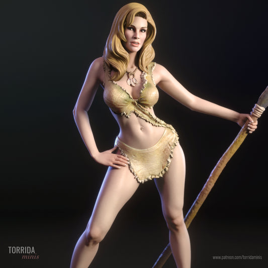 Huntress Pinup Adult 3D Resin Figurine Model Kit
