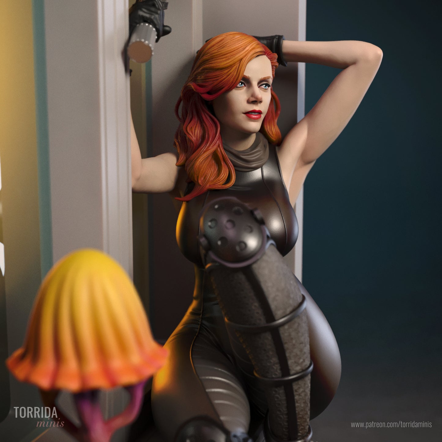 Smuggler Waifu Pinup Adult 3D Resin Figurine Model Kit