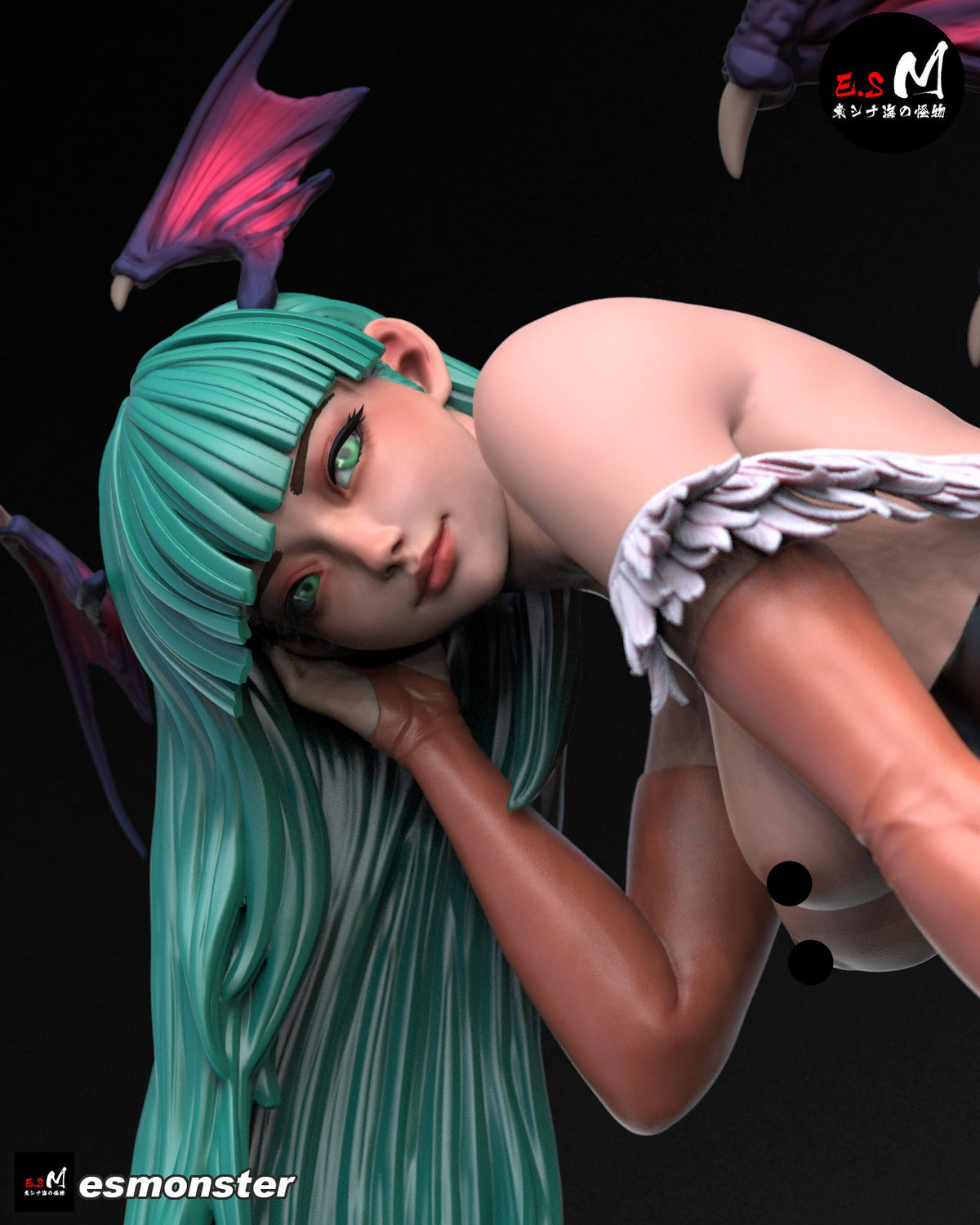 Vampire Tramp Adult Pinup 3D ABS Resin Model