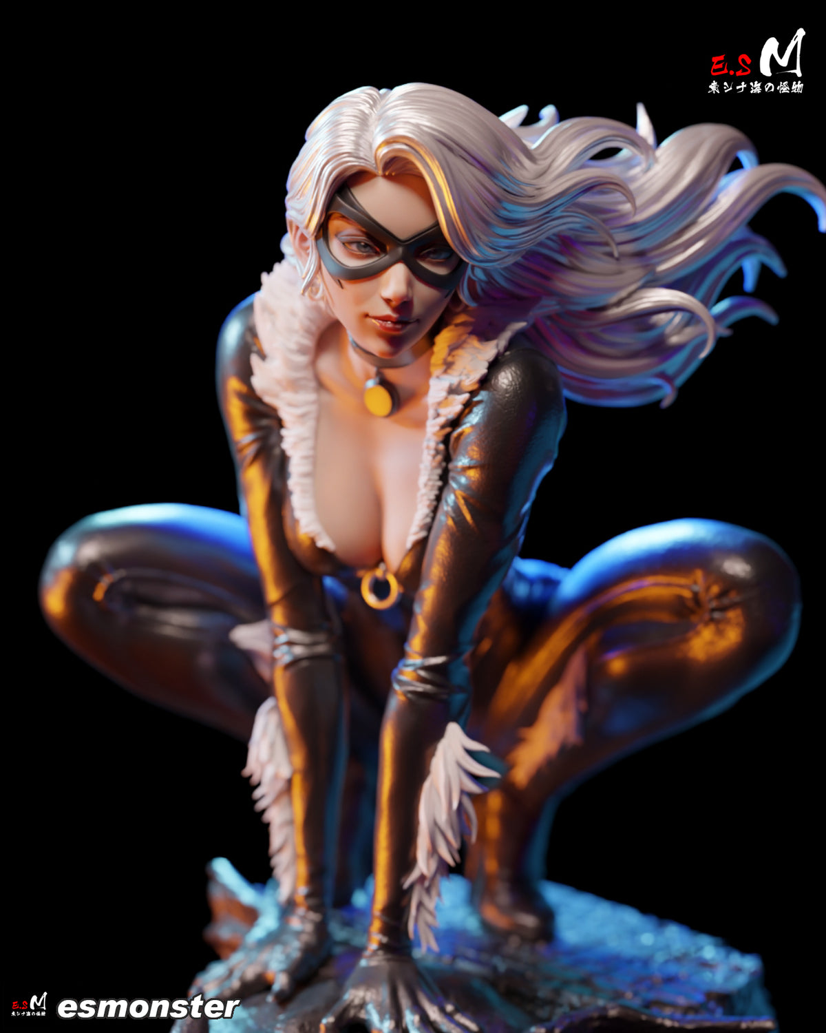 Cat Thief Adult Pinup 3D ABS Resin Model