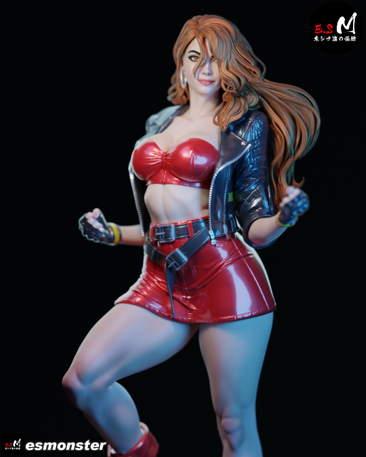 Former Officer Adult Pinup 3D ABS Resin Model