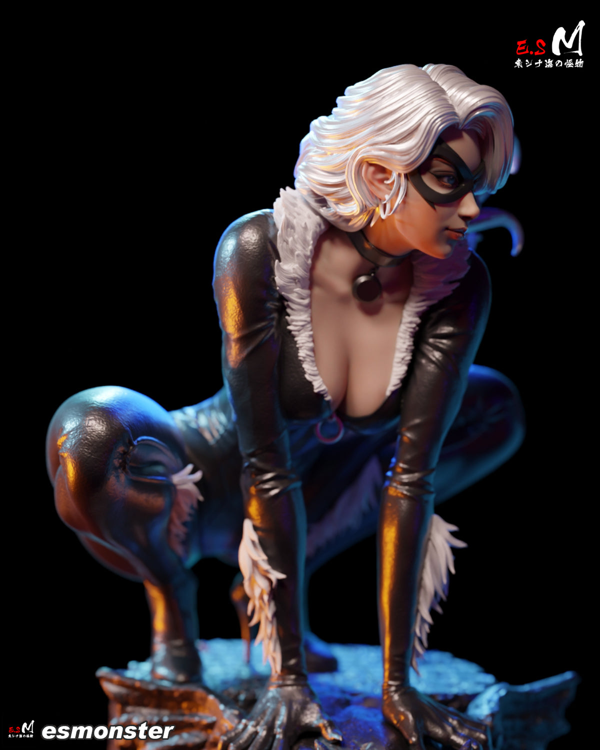 Cat Thief Adult Pinup 3D ABS Resin Model