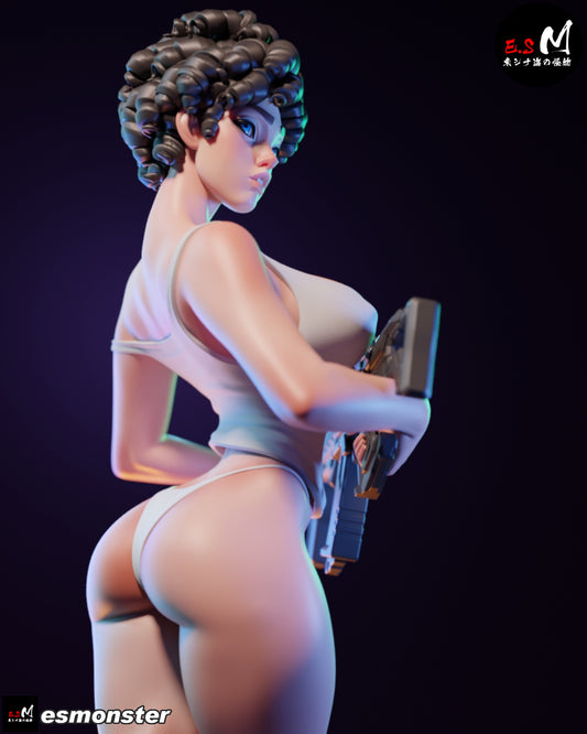 Cargo Survivor Adult Pinup 3D ABS Resin Model