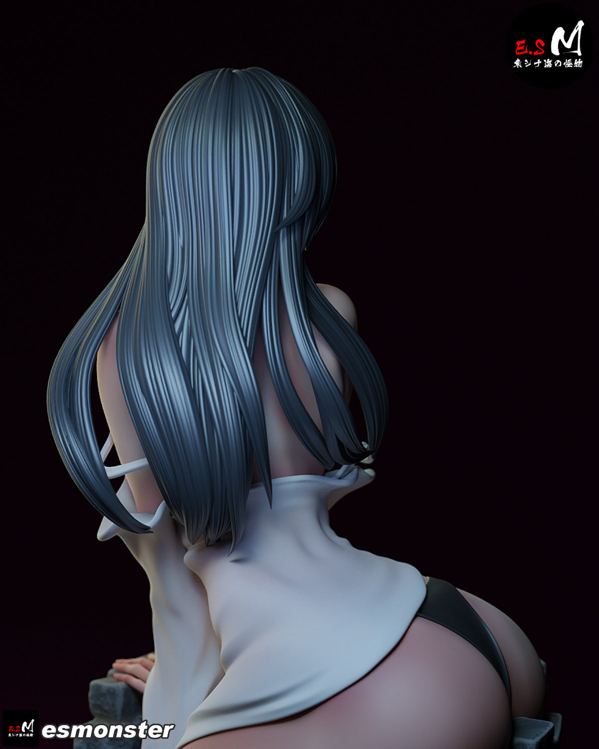 Well Ghost Adult Pinup 3D ABS Resin Model