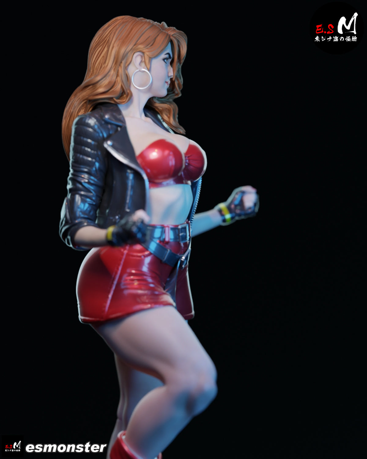 Former Officer Adult Pinup 3D ABS Resin Model