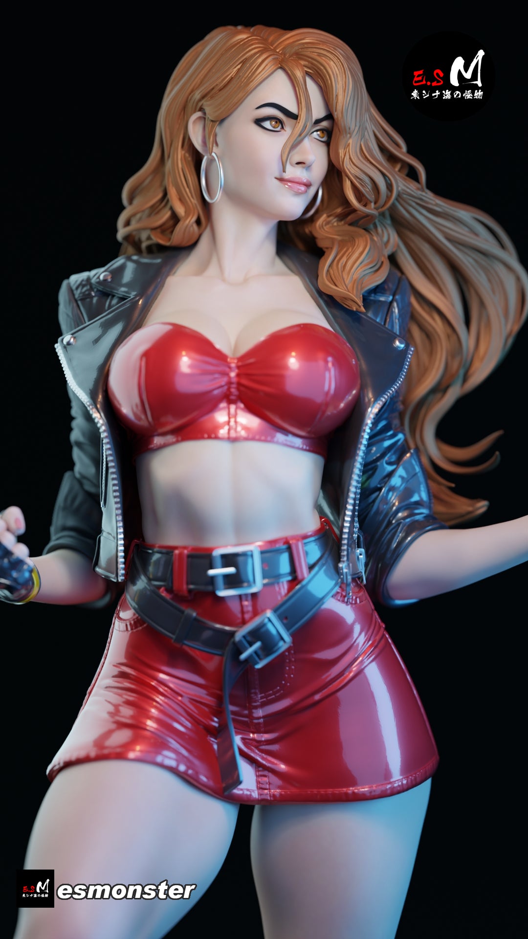 Former Officer Adult Pinup 3D ABS Resin Model