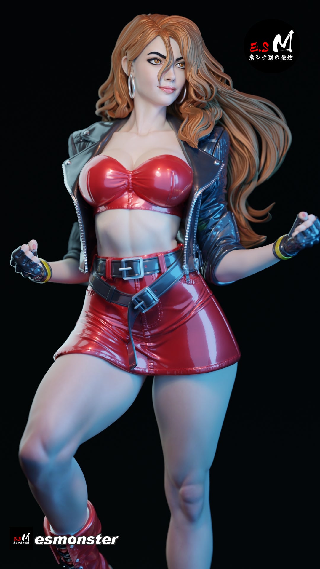 Former Officer Adult Pinup 3D ABS Resin Model