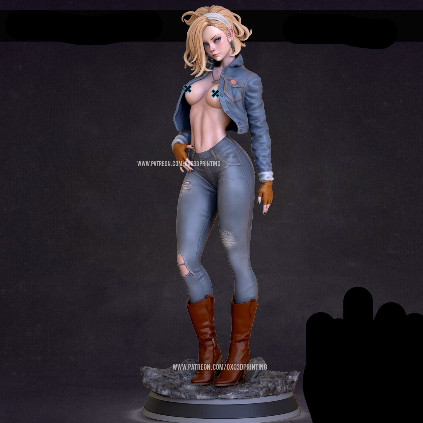 Android Adult 3D Resin Figurine Model Kit