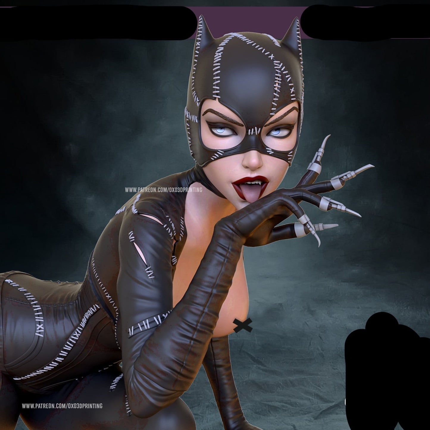 Cat Burglar Adult 3D Resin Figurine Model Kit