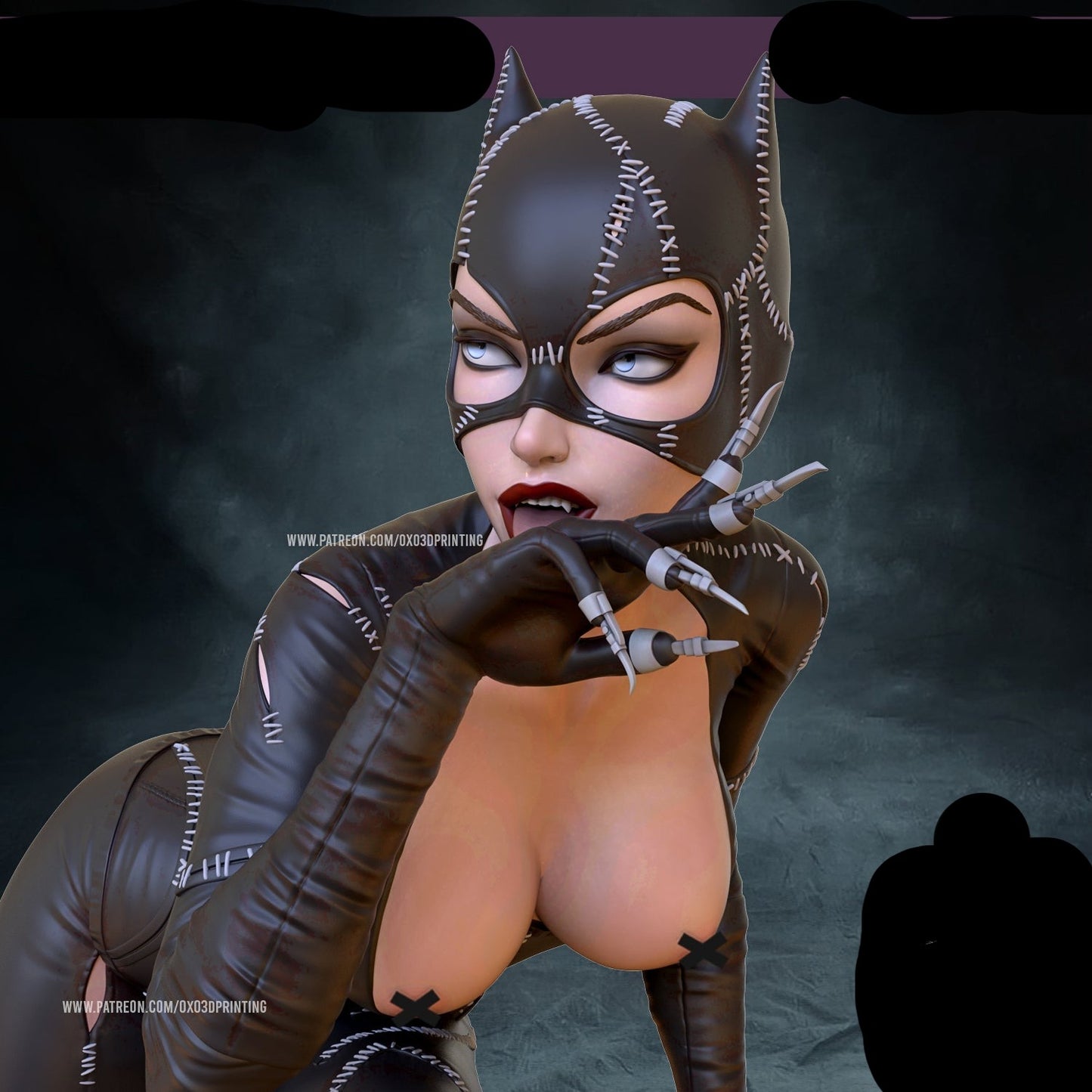 Cat Burglar Adult 3D Resin Figurine Model Kit