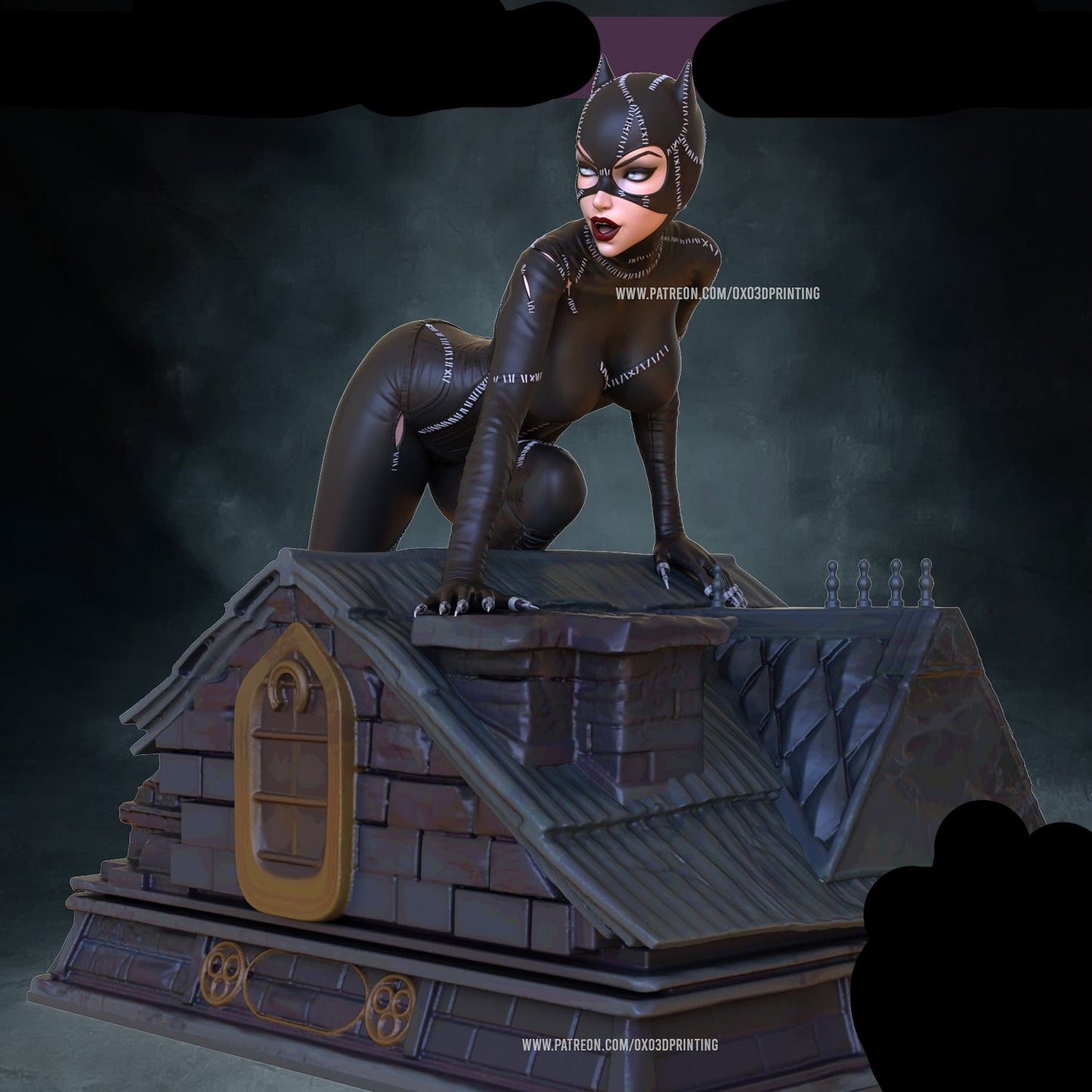 Cat Burglar Adult 3D Resin Figurine Model Kit