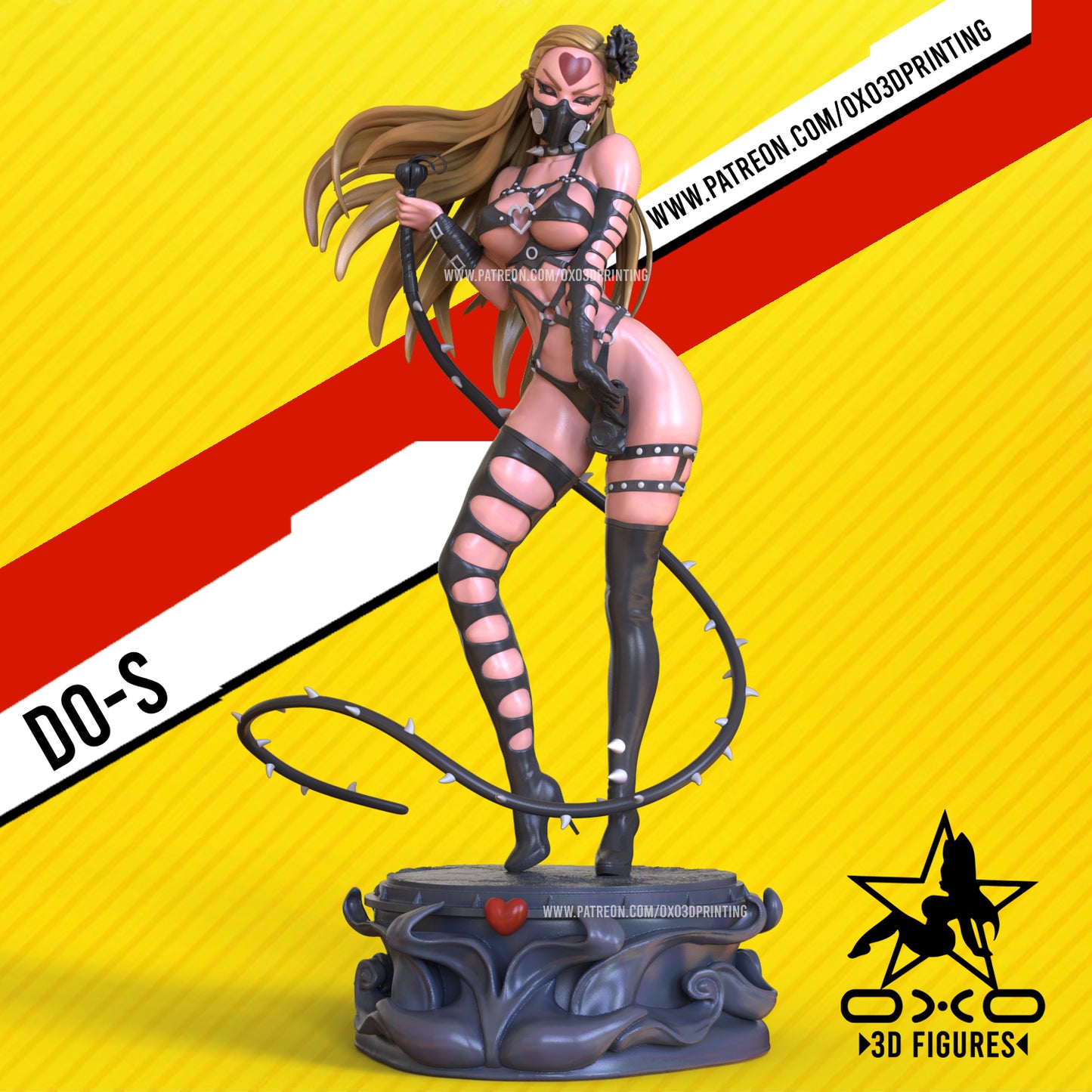 Silent Assassin Pinup 3D Resin Model