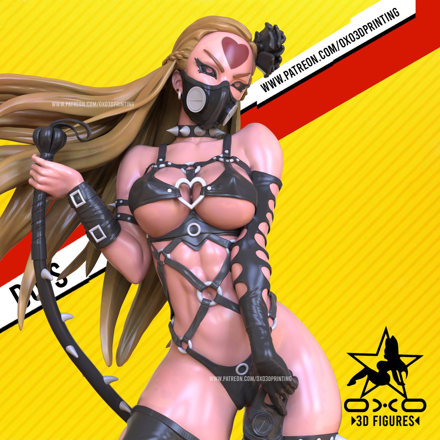 Silent Assassin Pinup 3D Resin Model