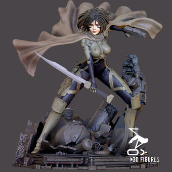 Battle Droid Adult 3D Resin Figurine Model Kit