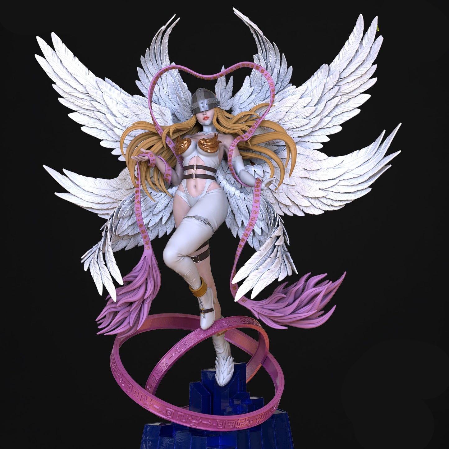 Angel Woman Pinup Adult 3D Resin Figurine Model Kit