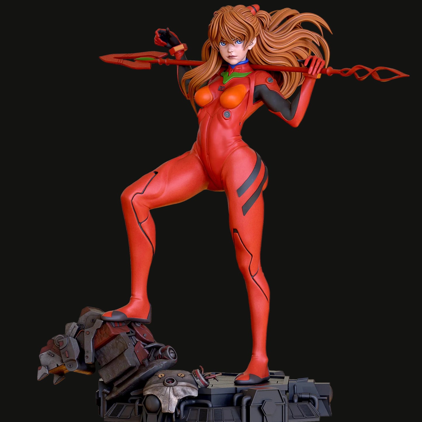 Second Child Pinup Adult 3D Resin Figurine Model Kit