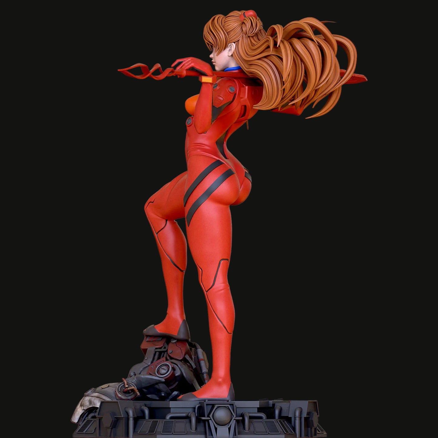 Second Child Pinup Adult 3D Resin Figurine Model Kit
