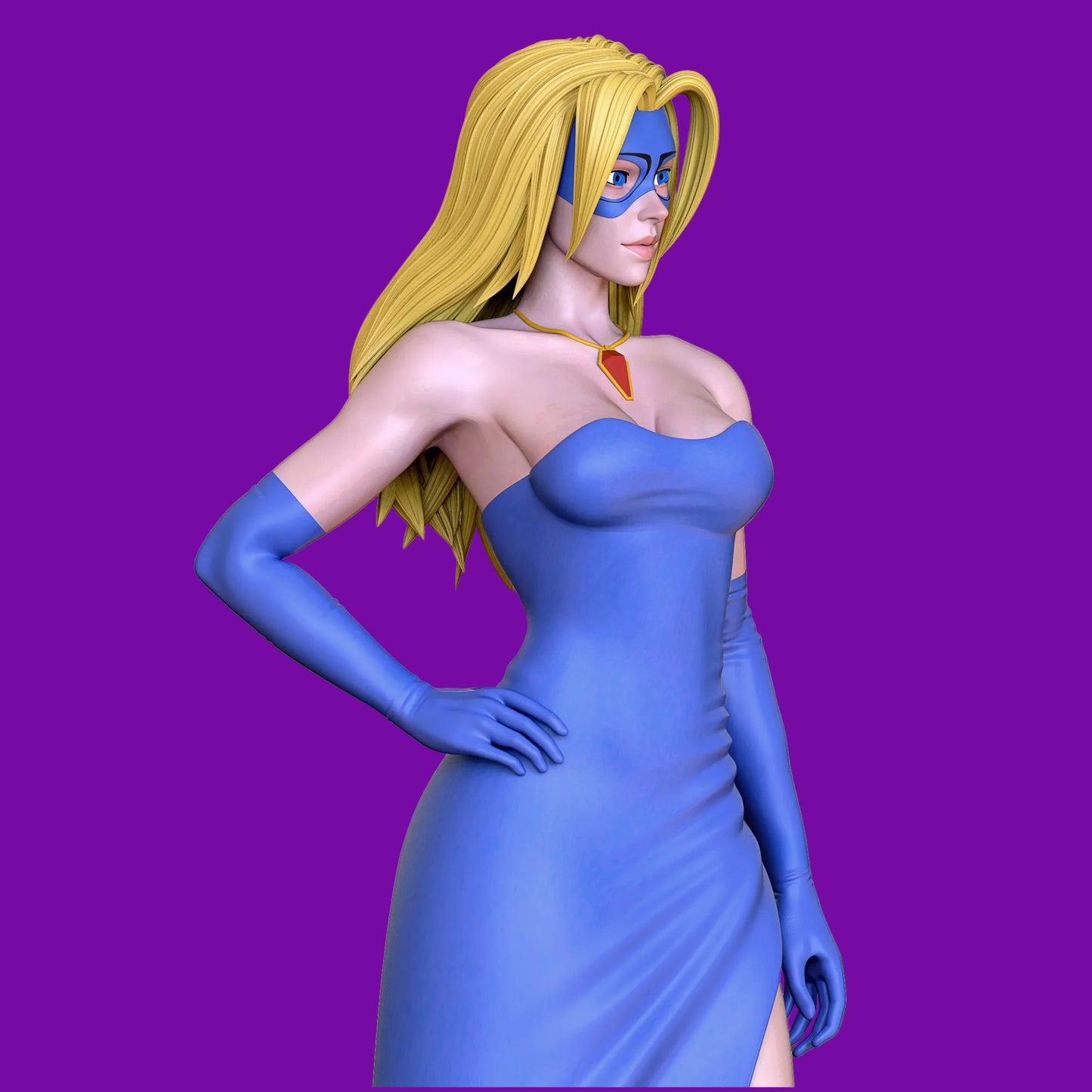 Sunny Super Heroine Pinup Adult 3D Resin Figurine Model Kit