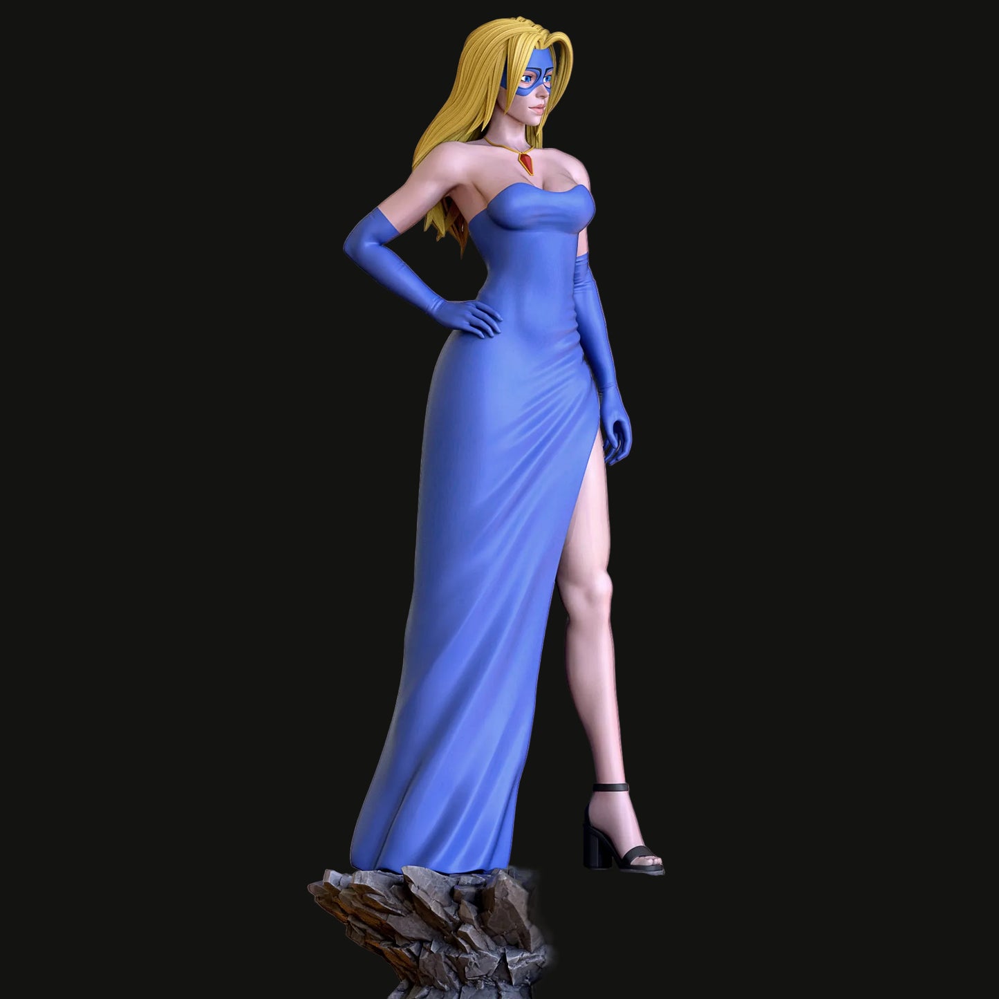 Sunny Super Heroine Pinup Adult 3D Resin Figurine Model Kit