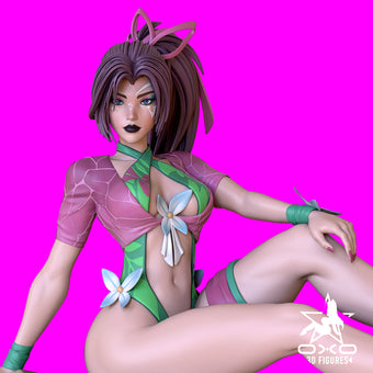 Breezy Buterfly Pinup Adult 3D Resin Figurine Model Kit