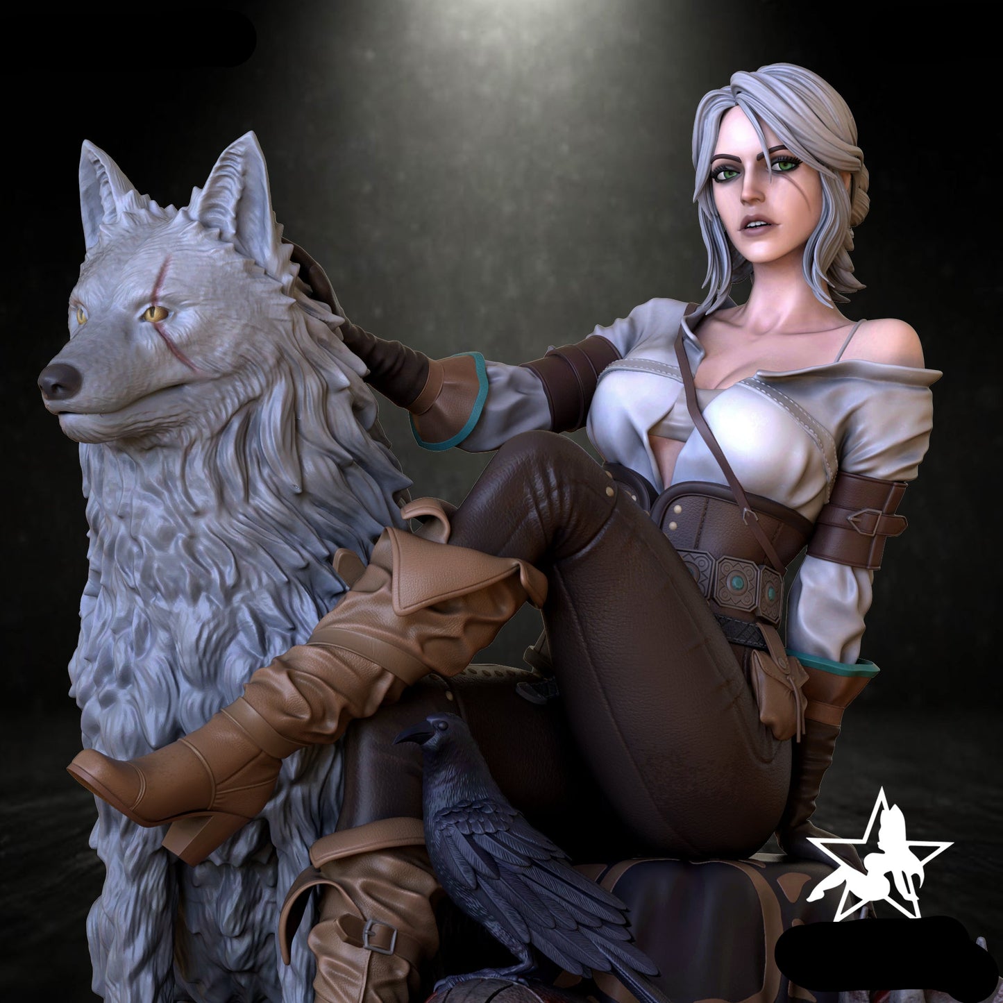 The Promised One Pinup Adult 3D Resin Figurine Model Kit